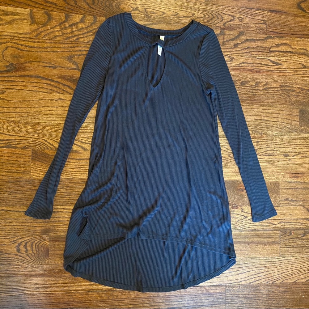 High-low Blue Sexy Dress XS